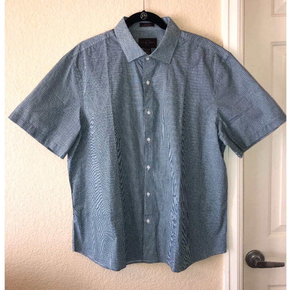 BLACK BROWN 1826 button down t-shirt